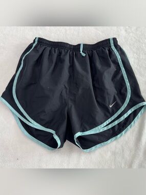 Nike Black Shorts with Mint Trim Athletic Running Shorts